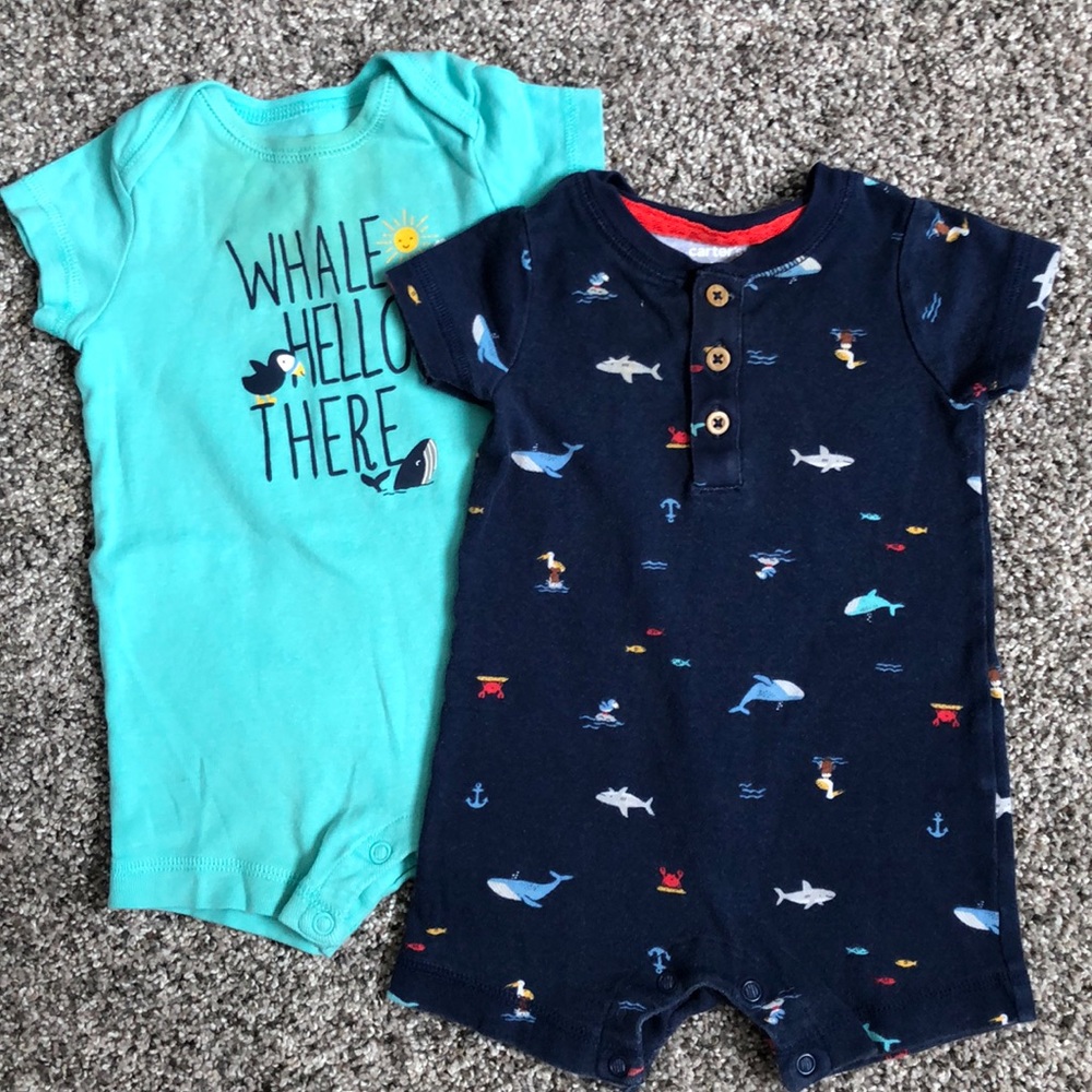 6 month romper